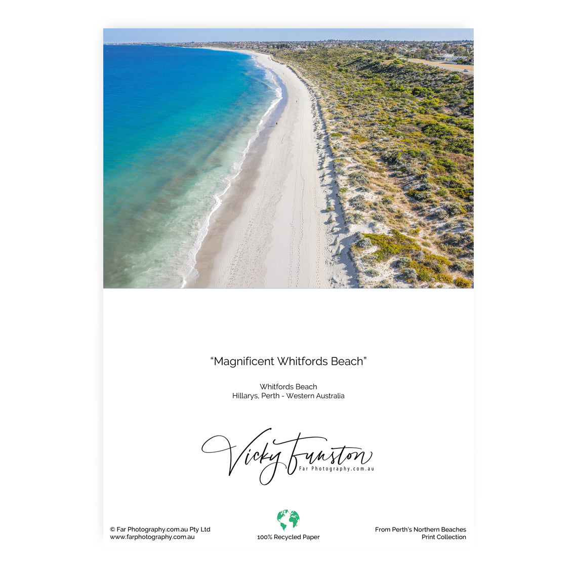 Magnificent Whitfords Beach Card