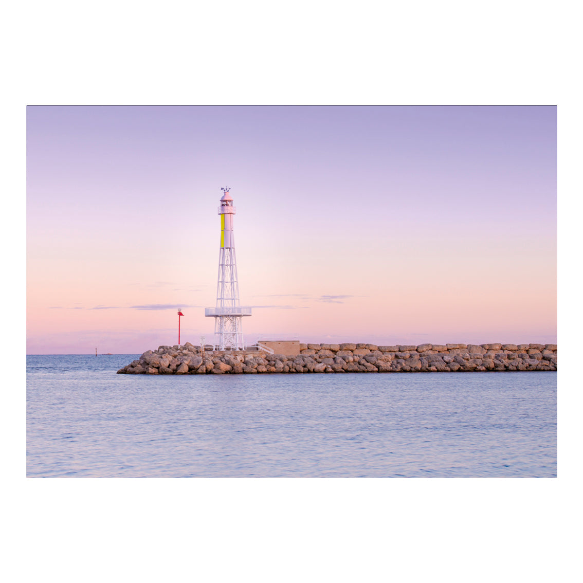 Pink Lighthouse Card